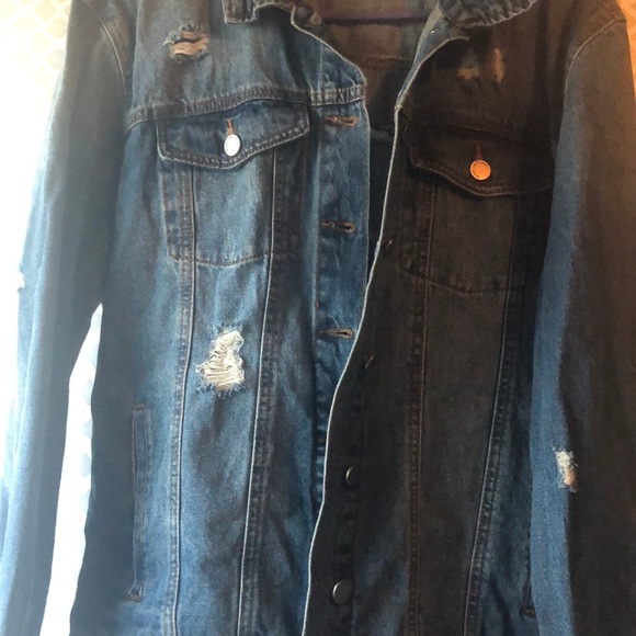Button up jean jacket - Picture 5 of 7